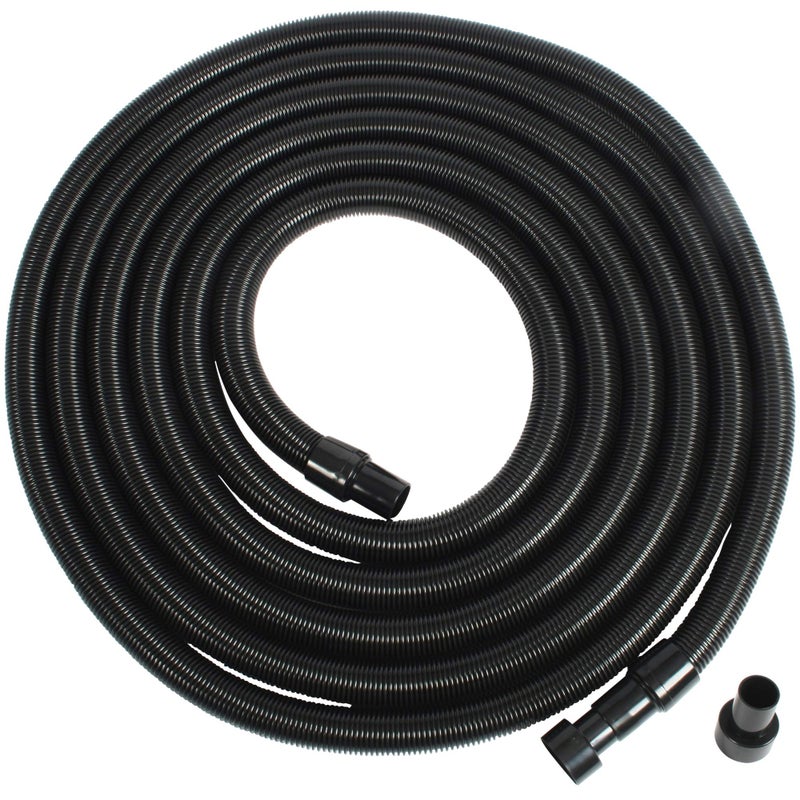 Cen-Tec Systems 95424 30 Ft. Contractor Grade Shop Vacuum Hose, Black - Image 1